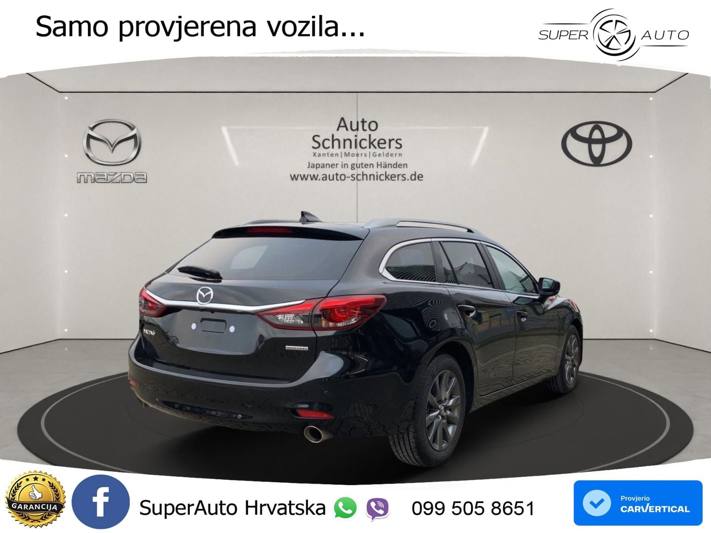 Mazda 6 Sport Combi 2.0 SKYACTIV-G (165 KS) SKYACTIV-Drive LED+GR SJED+ACC