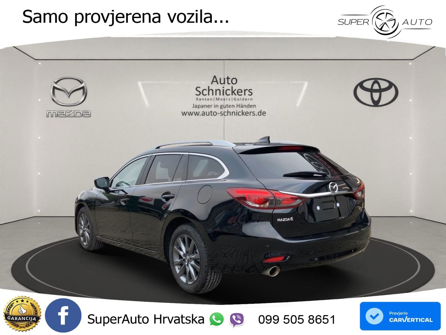 Mazda 6 Sport Combi 2.0 SKYACTIV-G (165 KS) SKYACTIV-Drive LED+GR SJED+ACC