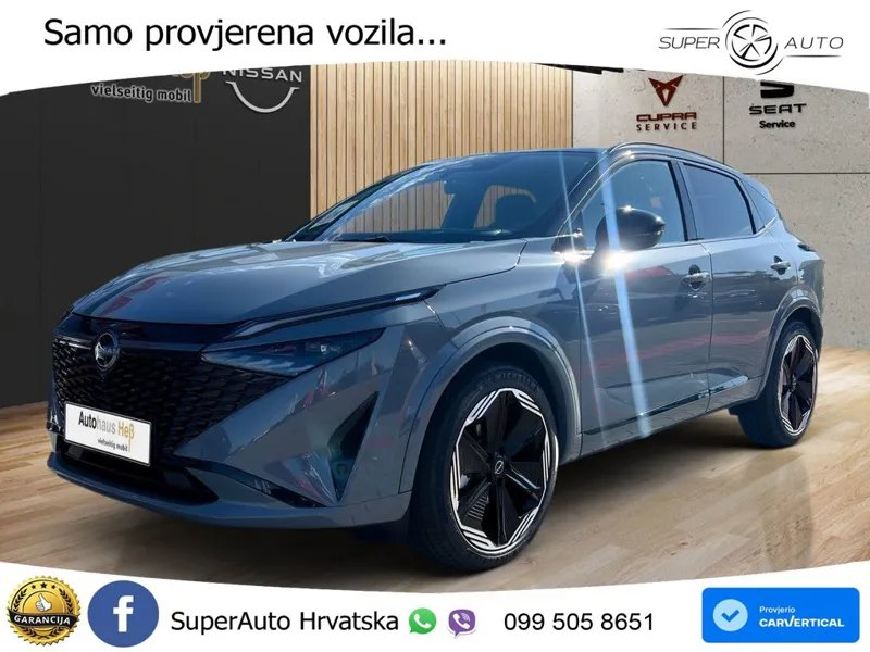 Nissan Qashqai 1.3 DIG-T (158 KS) Xtronic N-Design LED+GR SJED+ACC