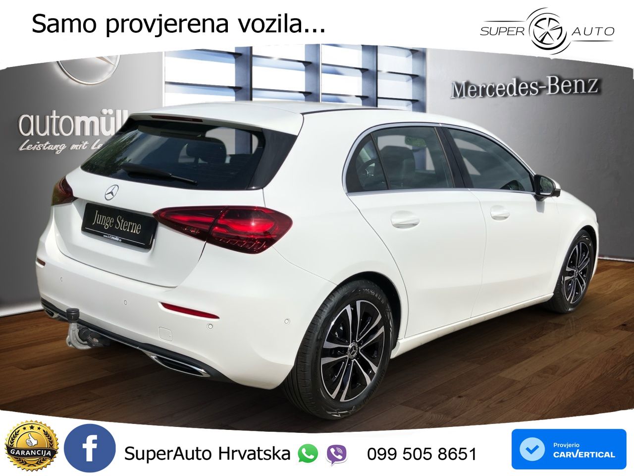 Mercedes-Benz A 220 4MATIC 8G-DCT LED+GR SJED+ACC