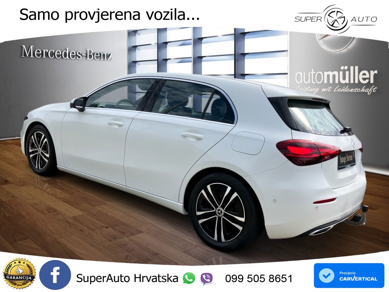 Mercedes-Benz A 220 4MATIC 8G-DCT LED+GR SJED+ACC