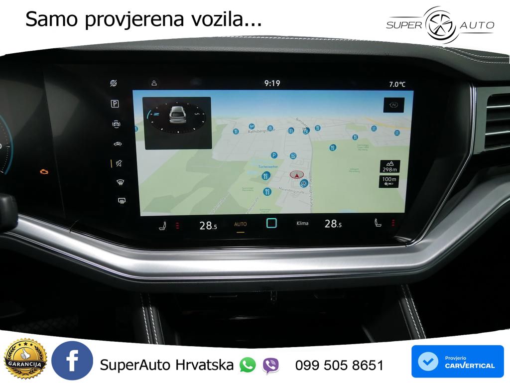 Volkswagen Touareg 3.0 V6 TDI (286 KS) 4MOTION Tiptronic ZRAČNI+ACC+GR SJED+KAM+PANO