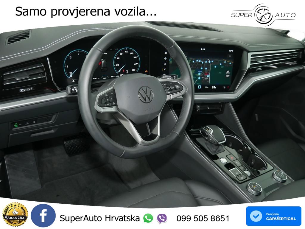 Volkswagen Touareg 3.0 V6 TDI (286 KS) 4MOTION Tiptronic ZRAČNI+ACC+GR SJED+KAM+PANO
