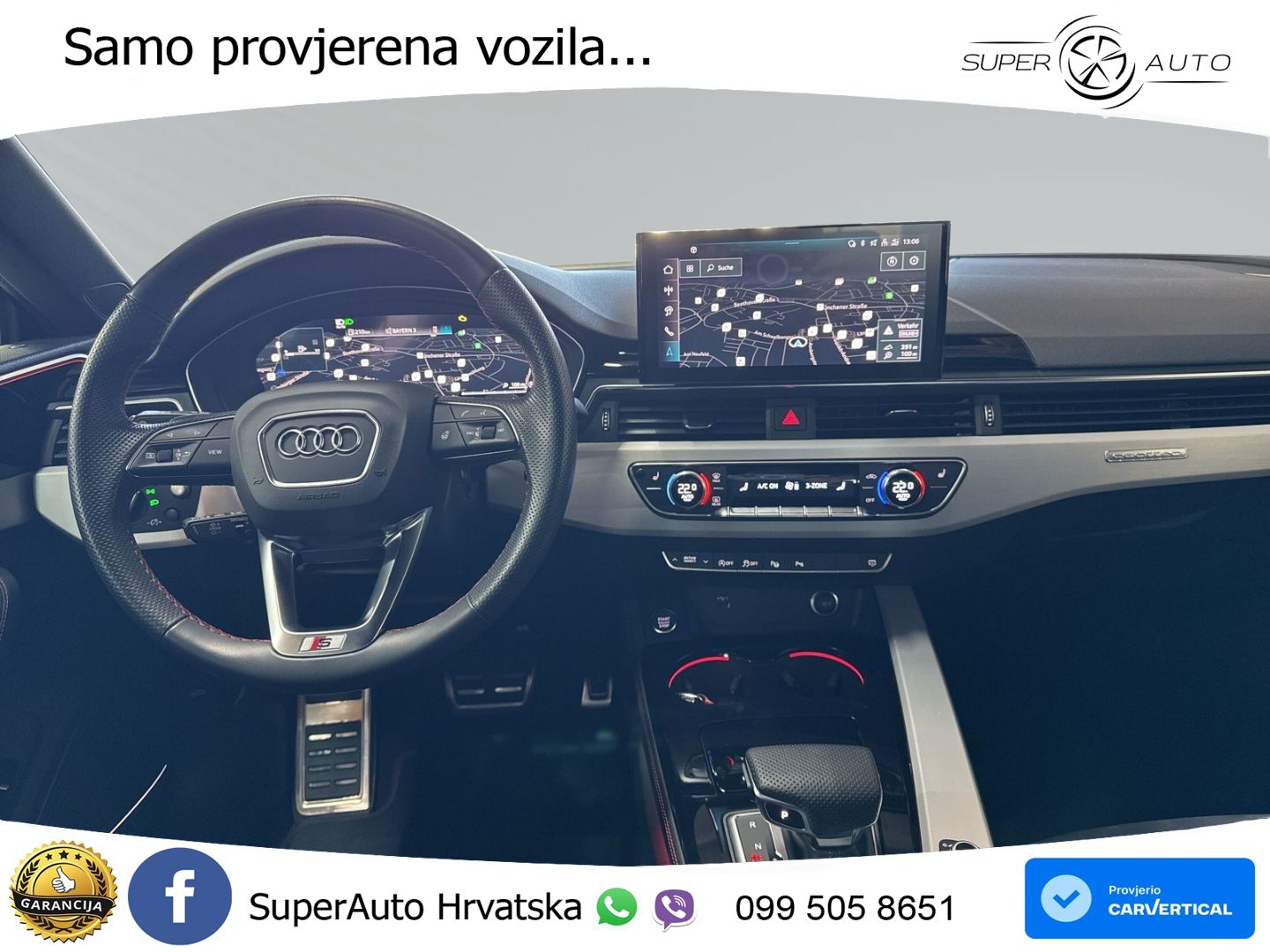 Audi A5 Sportback 40 TDI (204 KS) quattro S tronic S line MATRIX+GR SJED+KAM