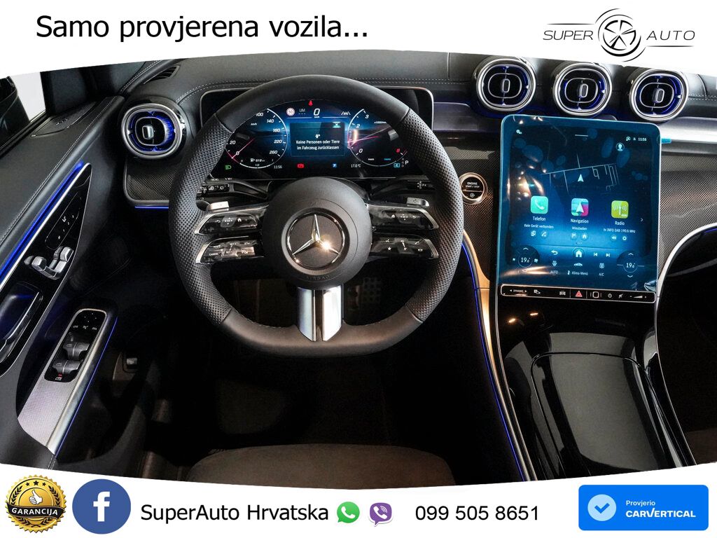 Mercedes GLC 200 (204 KS) 4MATIC 9G-TRONIC AMG LED+GR SJED+ACC
