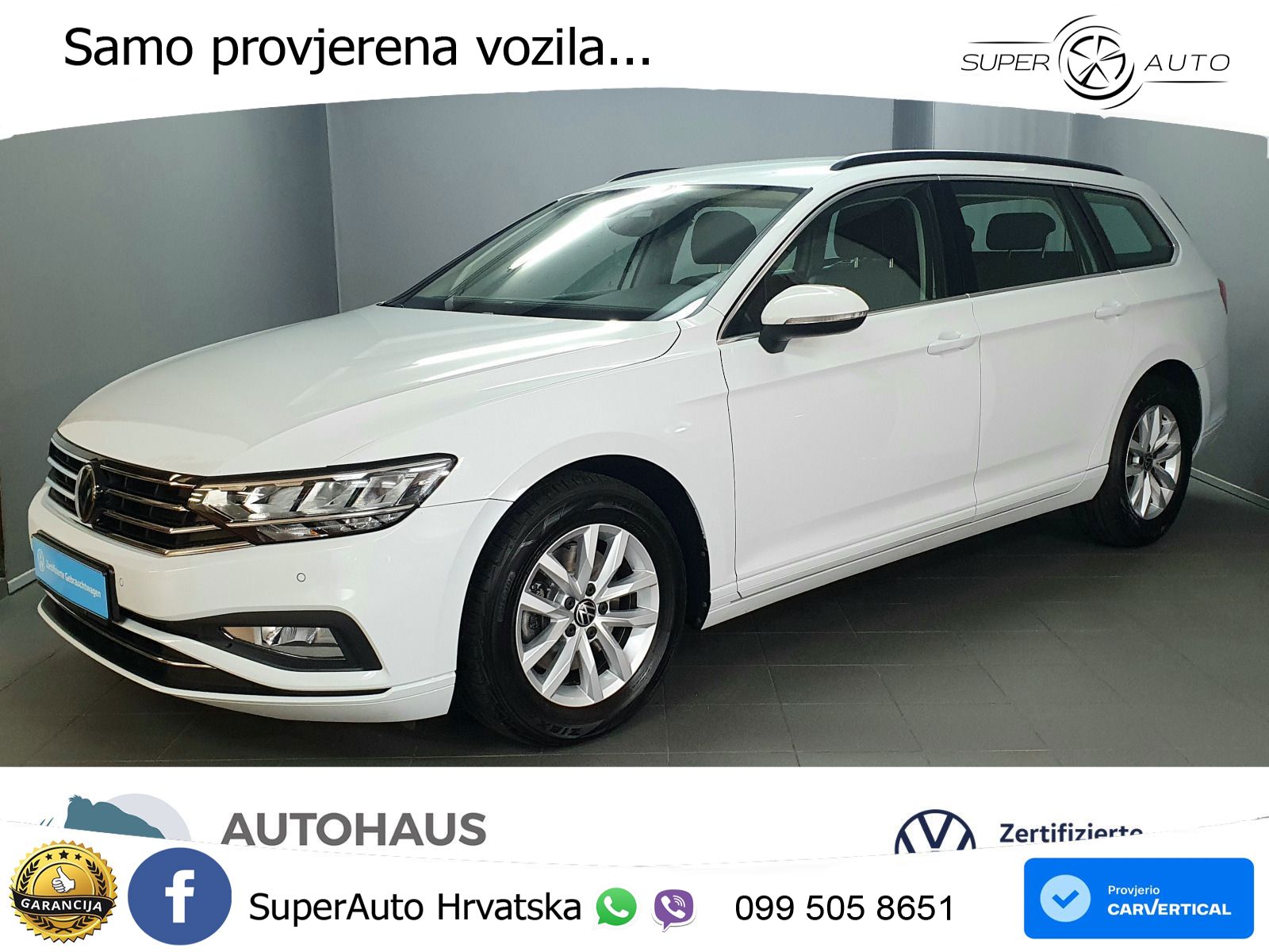 Volkswagen Passat Variant 2.0 TDI (150 KS) DSG Business LED+GR SJED+ACC