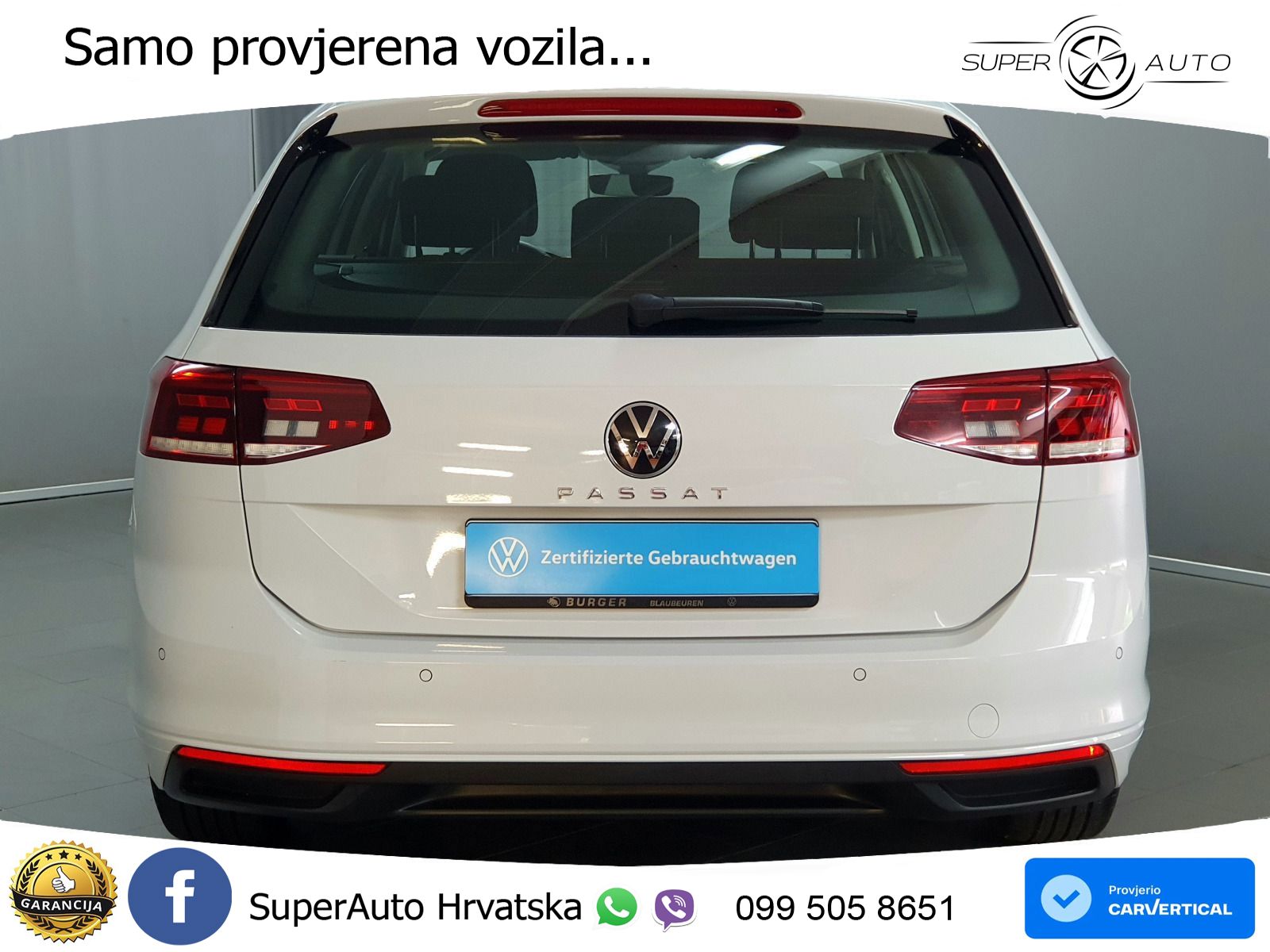 Volkswagen Passat Variant 2.0 TDI (150 KS) DSG Business LED+GR SJED+ACC