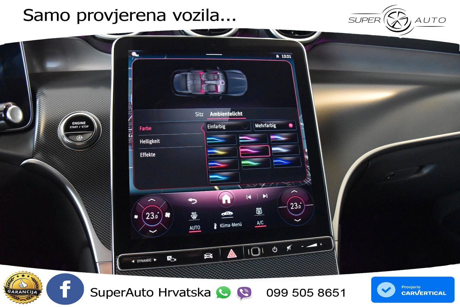 Mercedes GLC 220d (197 KS) 4MATIC 9G-TRONIC LED+GR SJED+ACC