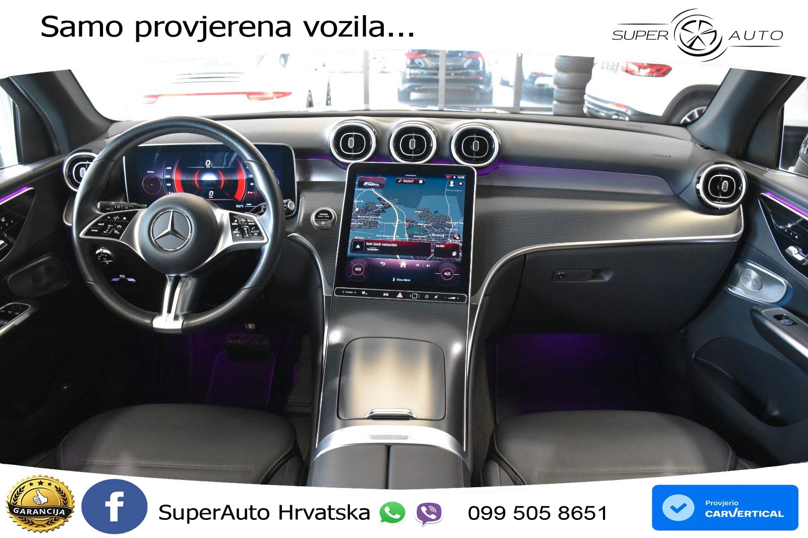 Mercedes GLC 220d (197 KS) 4MATIC 9G-TRONIC LED+GR SJED+ACC
