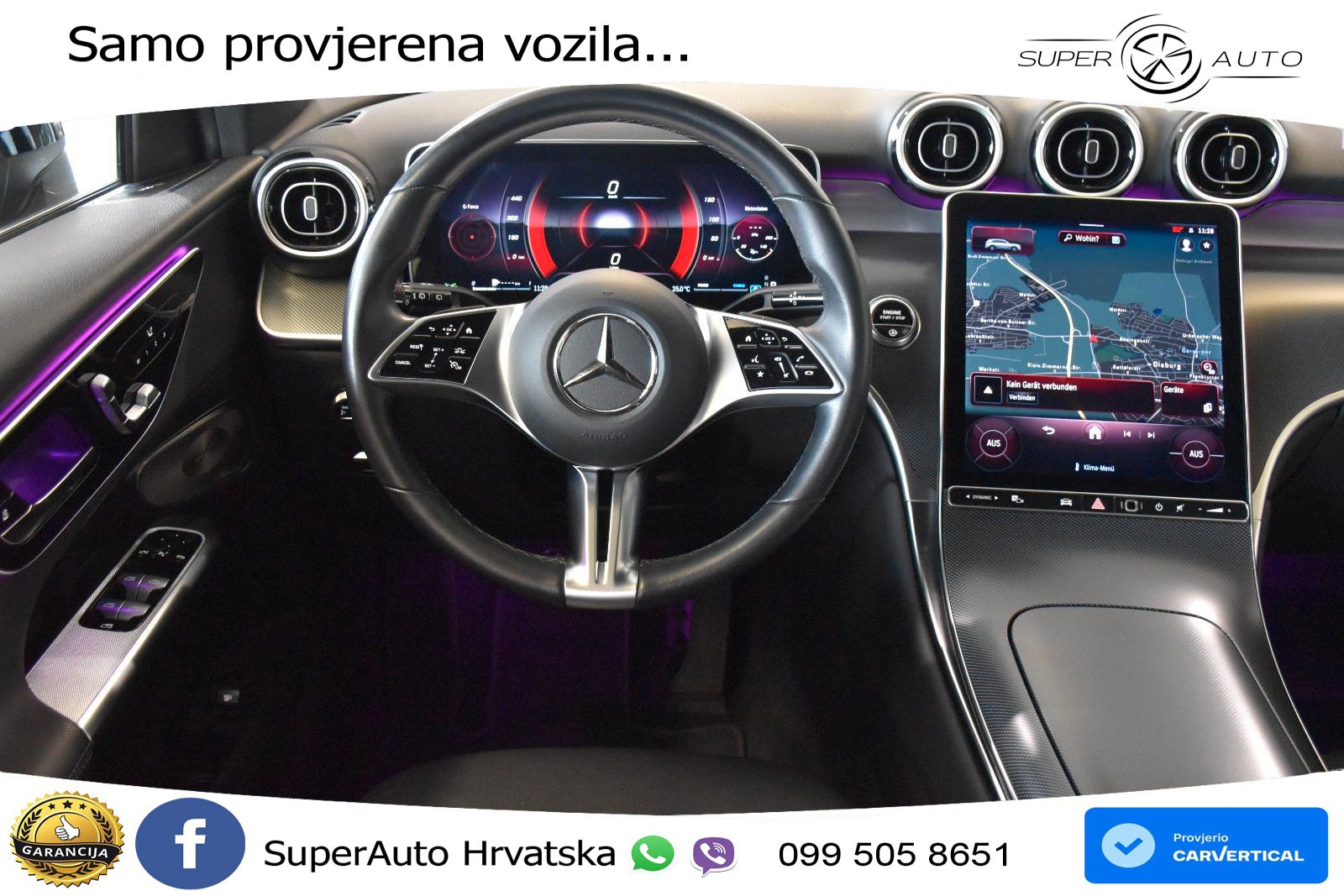 Mercedes GLC 220d (197 KS) 4MATIC 9G-TRONIC LED+GR SJED+ACC