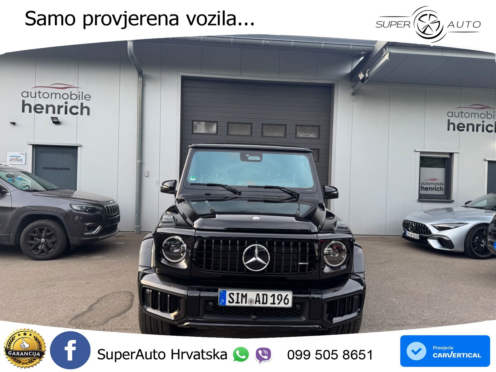 Mercedes AMG G 63 Long V8 (585 KS) 4MATIC 9G-TRONIC AMG SPEEDSHIFT TCT Superior LED+GR SJED+ACC