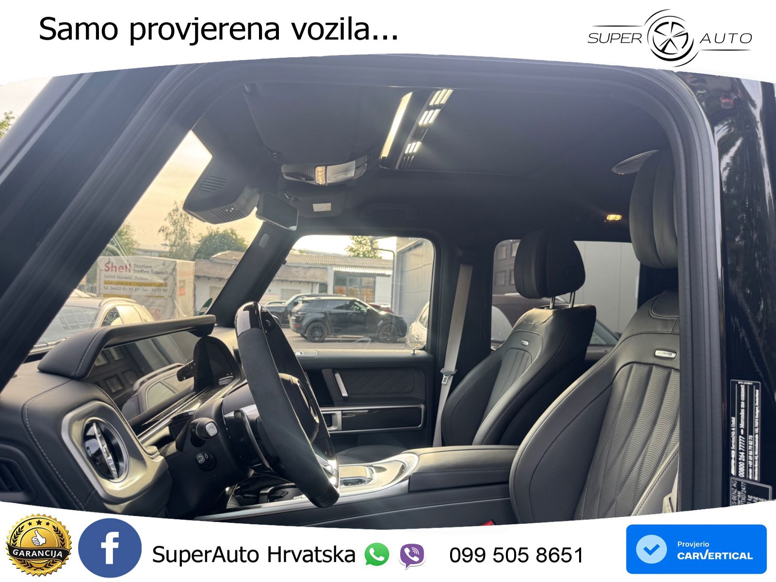 Mercedes AMG G 63 Long V8 (585 KS) 4MATIC 9G-TRONIC AMG SPEEDSHIFT TCT Superior LED+GR SJED+ACC