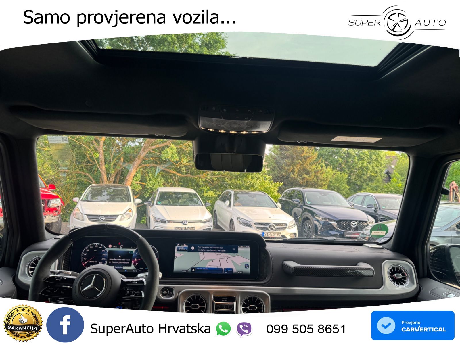 Mercedes AMG G 63 Long V8 (585 KS) 4MATIC 9G-TRONIC AMG SPEEDSHIFT TCT Superior LED+GR SJED+ACC