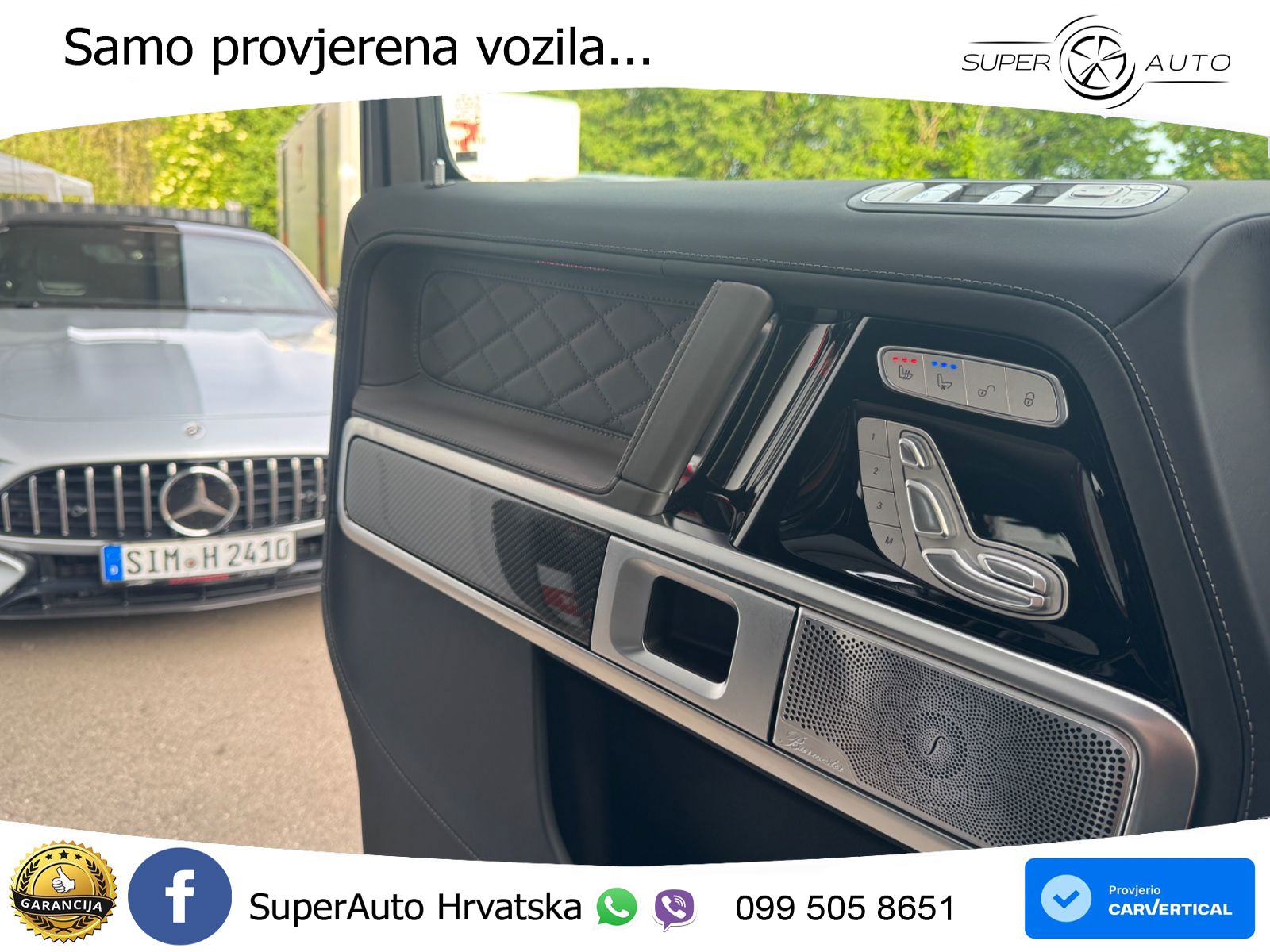 Mercedes AMG G 63 Long V8 (585 KS) 4MATIC 9G-TRONIC AMG SPEEDSHIFT TCT Superior LED+GR SJED+ACC