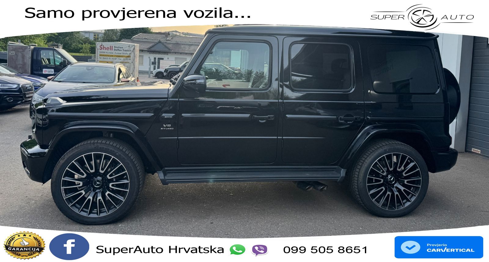 Mercedes AMG G 63 Long V8 (585 KS) 4MATIC 9G-TRONIC AMG SPEEDSHIFT TCT Superior LED+GR SJED+ACC