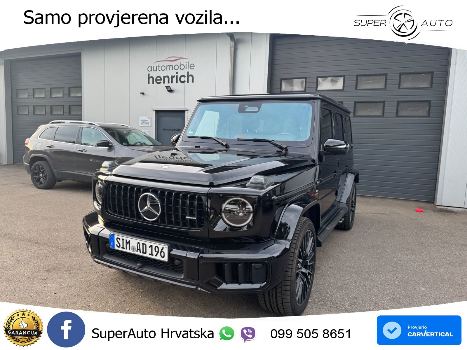 Mercedes AMG G 63 Long V8 (585 KS) 4MATIC 9G-TRONIC AMG SPEEDSHIFT TCT Superior LED+GR SJED+ACC