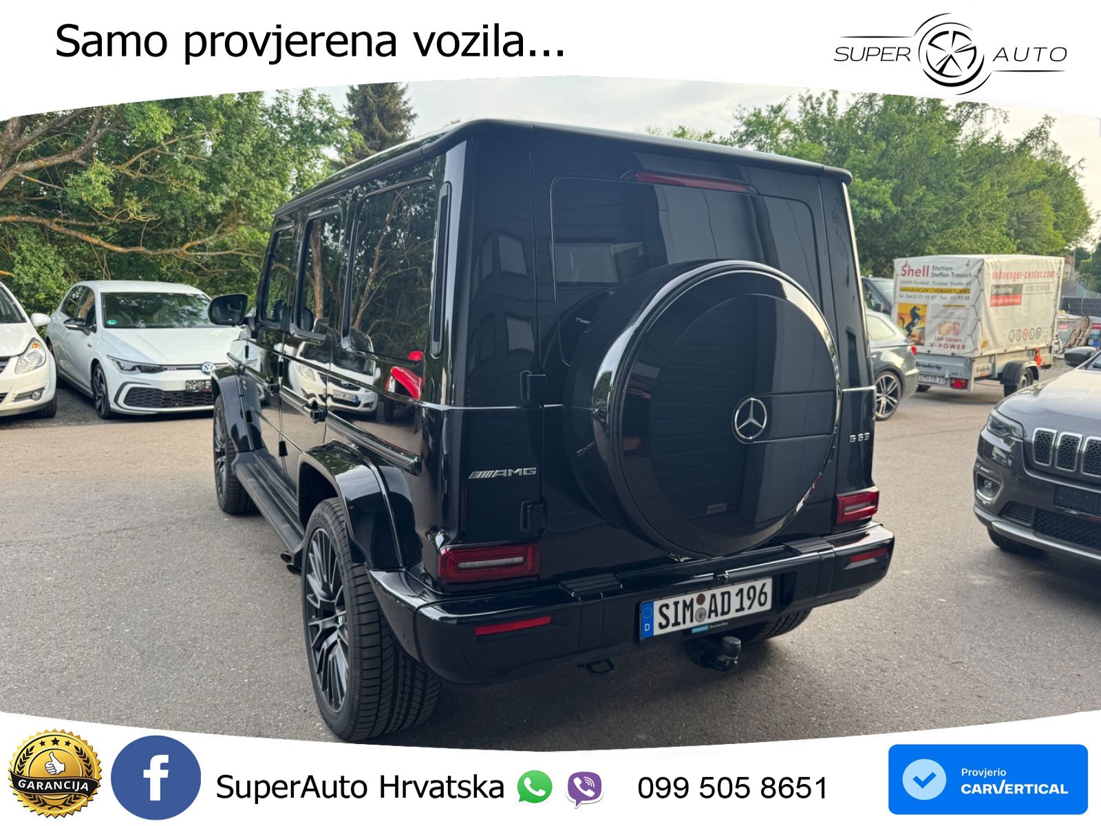 Mercedes AMG G 63 Long V8 (585 KS) 4MATIC 9G-TRONIC AMG SPEEDSHIFT TCT Superior LED+GR SJED+ACC