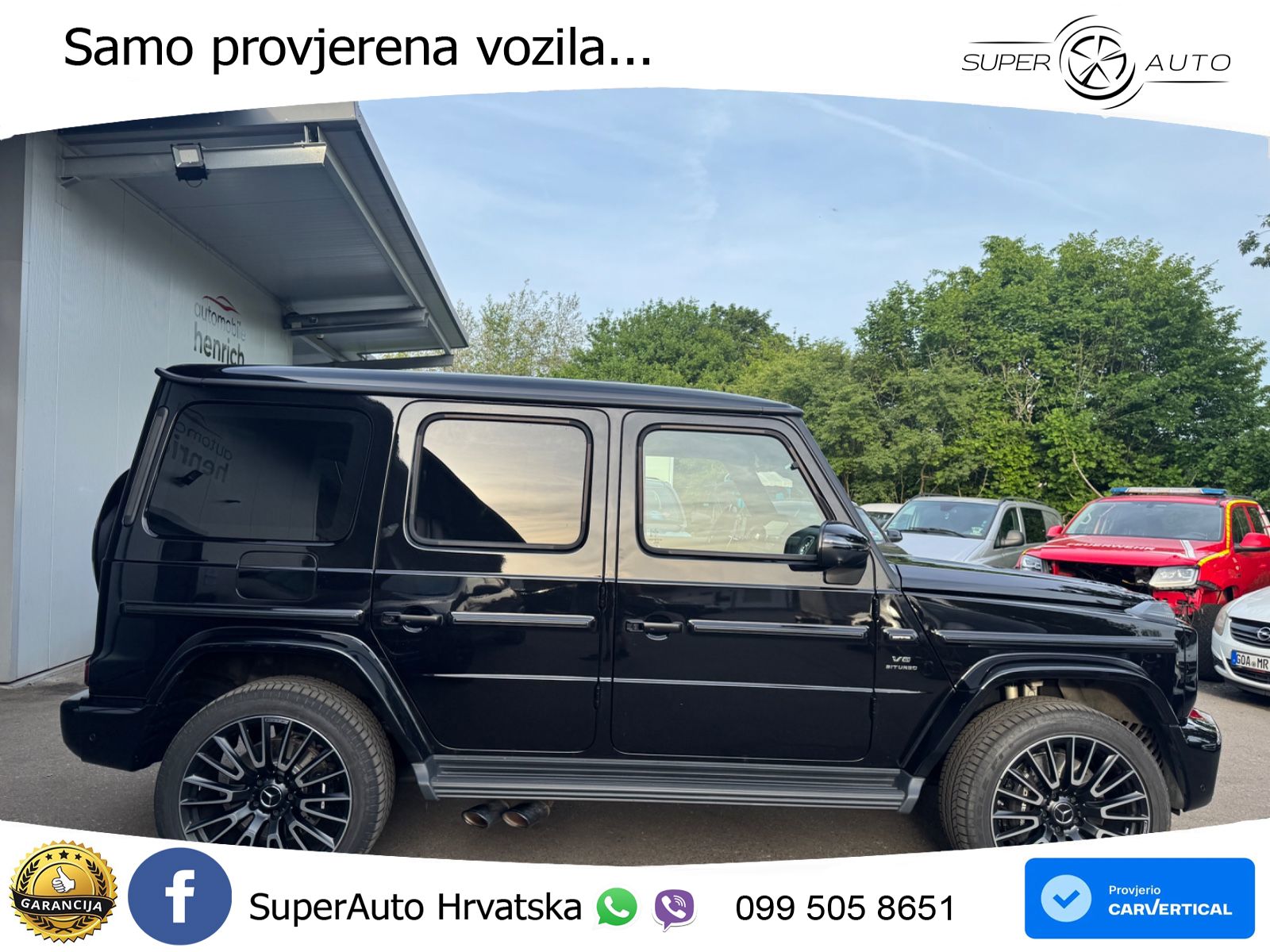 Mercedes AMG G 63 Long V8 (585 KS) 4MATIC 9G-TRONIC AMG SPEEDSHIFT TCT Superior LED+GR SJED+ACC