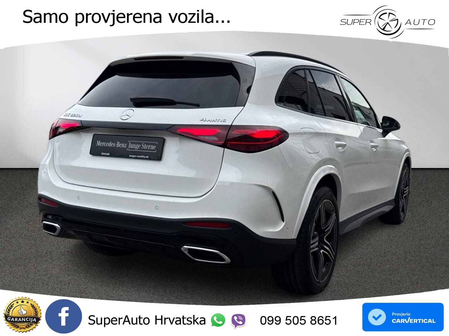 Mercedes GLC 220d (197 KS) 4MATIC 9G-TRONIC AMG LED+GR SJED+ACC