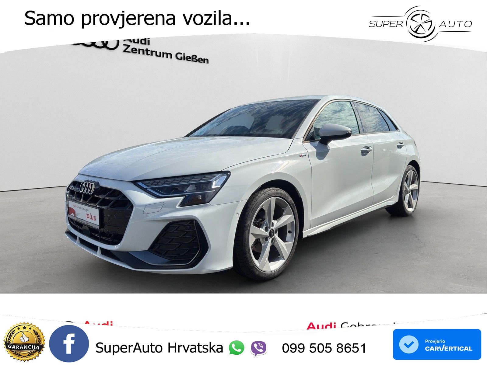 Audi A3 35 TFSI (150 KS) S tronic S line LED+GR SJED+ACC