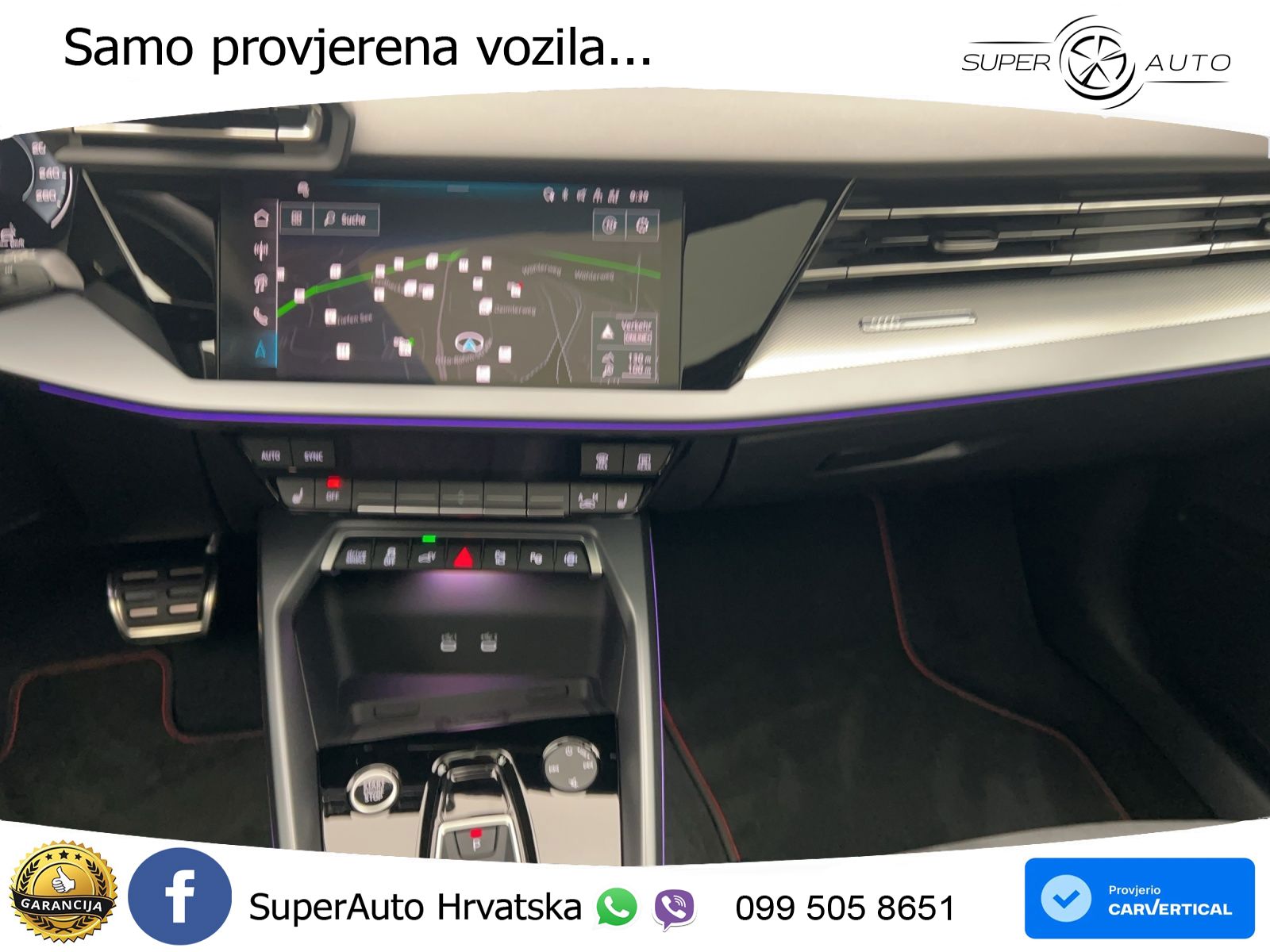 Audi A3 45 TFSIe (272 KS) S tronic 2x S line LED+GR SJED+ACC