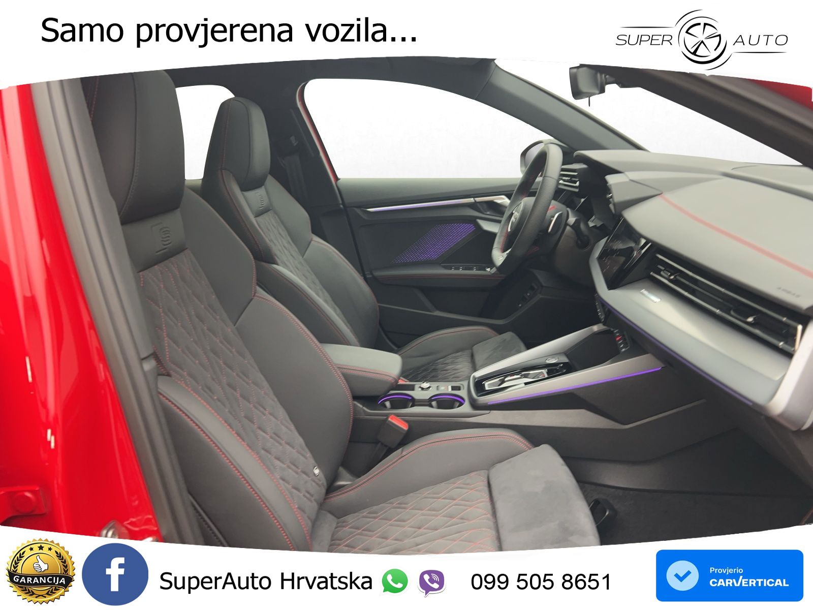 Audi A3 45 TFSIe (272 KS) S tronic 2x S line LED+GR SJED+ACC