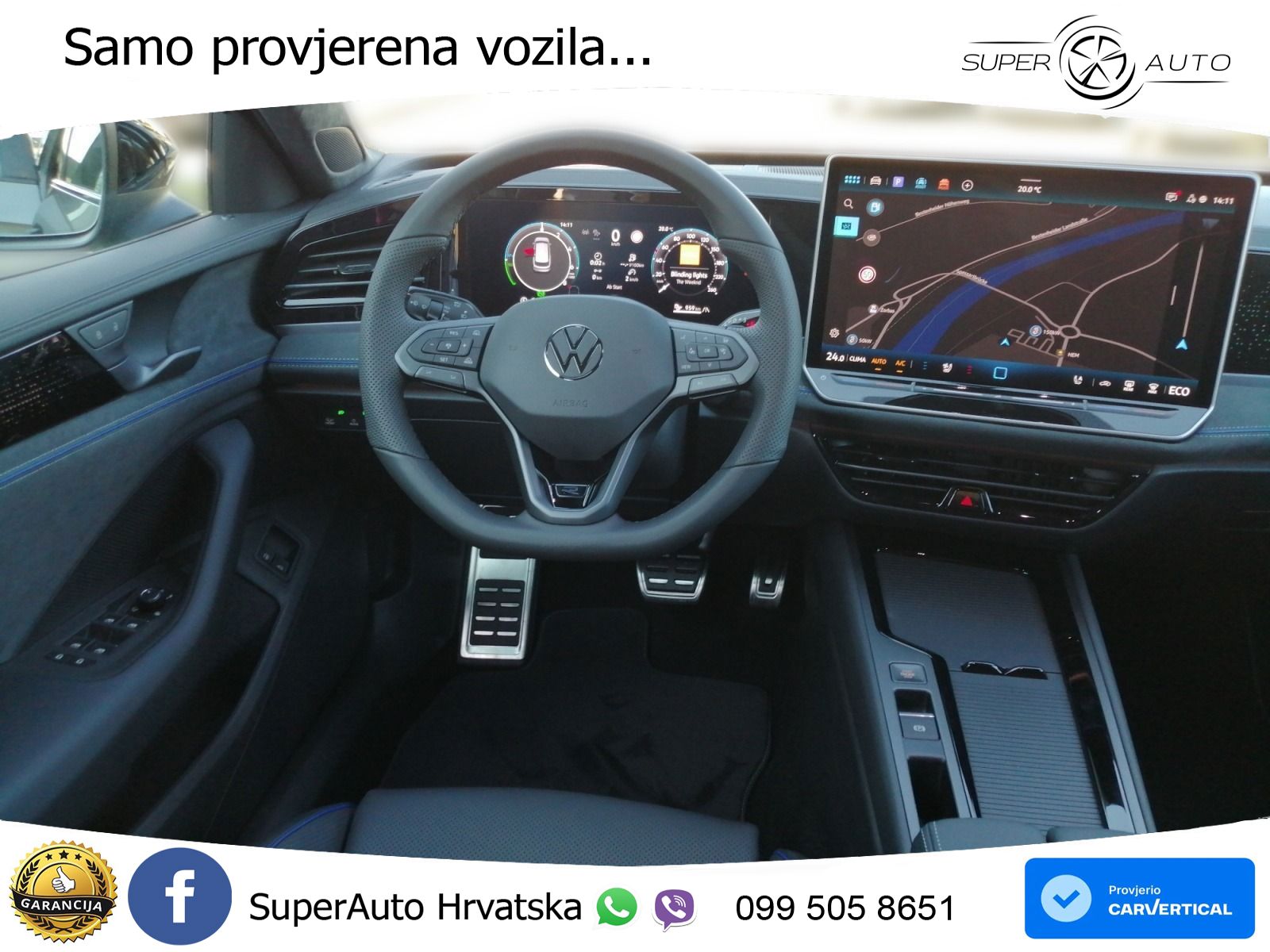 Volkswagen Passat Variant 1.5 TSI (204 KS) eHybrid DSG R-Line LED+GR SJED+ACC