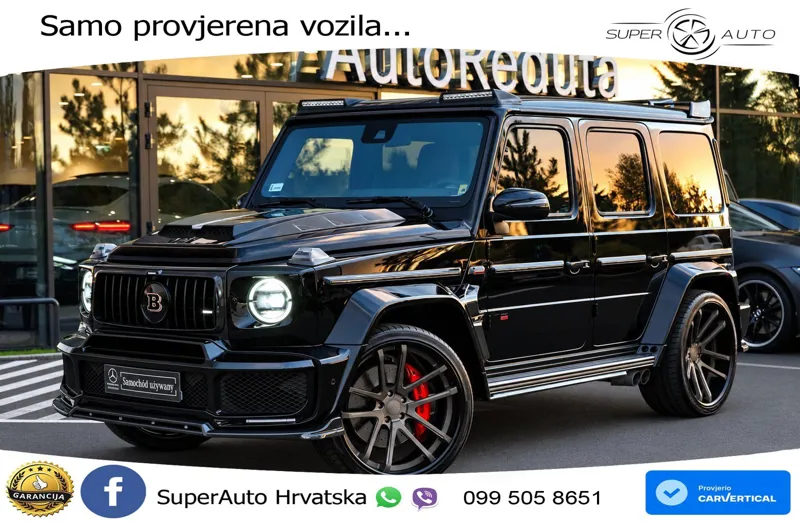 Mercedes AMG G 63 Long V8 (585 KS) 4MATIC 9G-TRONIC AMG SPEEDSHIFT PLUS Brabus