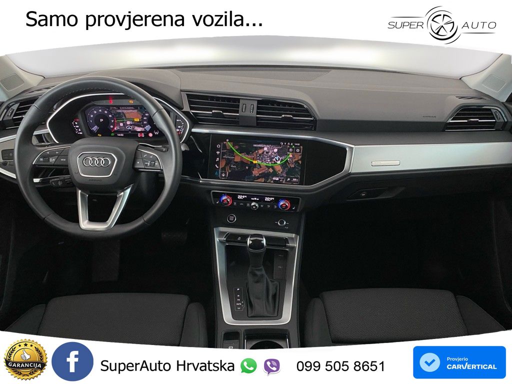 Audi Q3 35 TFSI (150 KS) S tronic advanced LED+GR SJED+ACC