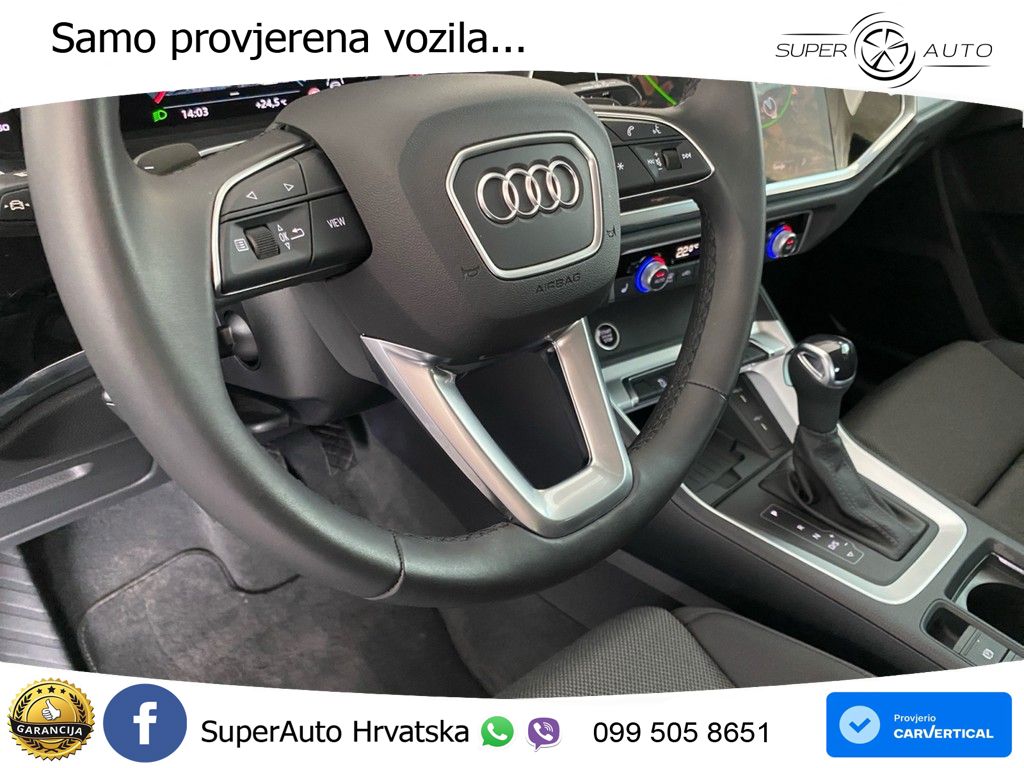 Audi Q3 35 TFSI (150 KS) S tronic advanced LED+GR SJED+ACC