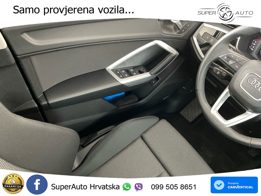 Audi Q3 35 TFSI (150 KS) S tronic advanced LED+GR SJED+ACC