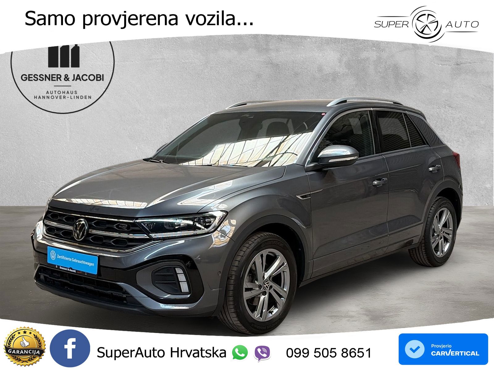 Volkswagen T-Roc 1.5 TSI (150 KS) LED+GR SJED+ACC