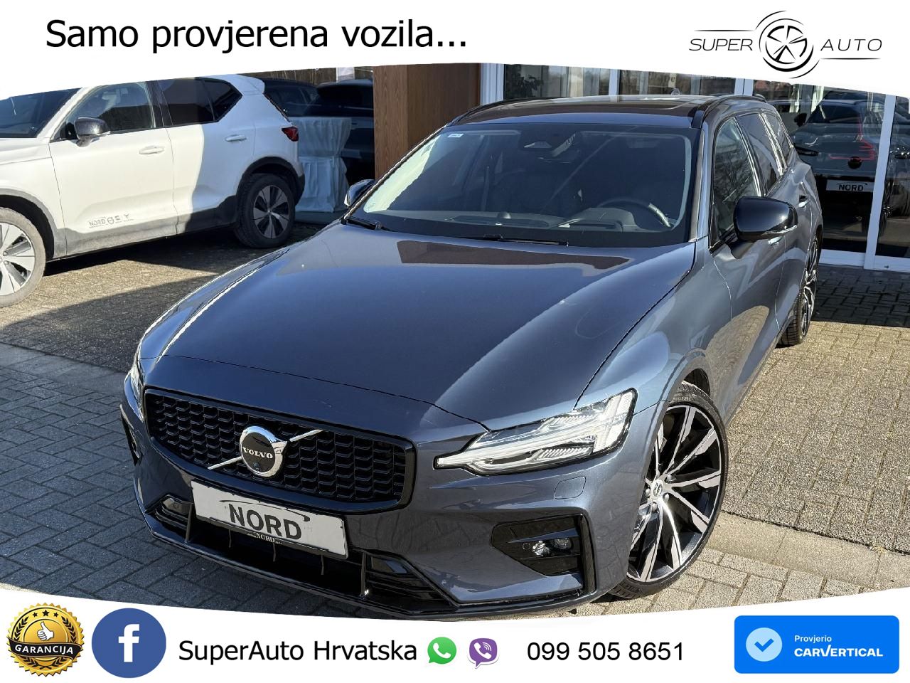 Volvo V60 2.0 B4 Diesel Geartronic ACC+HEAD+4xGR SJED+360+PANO