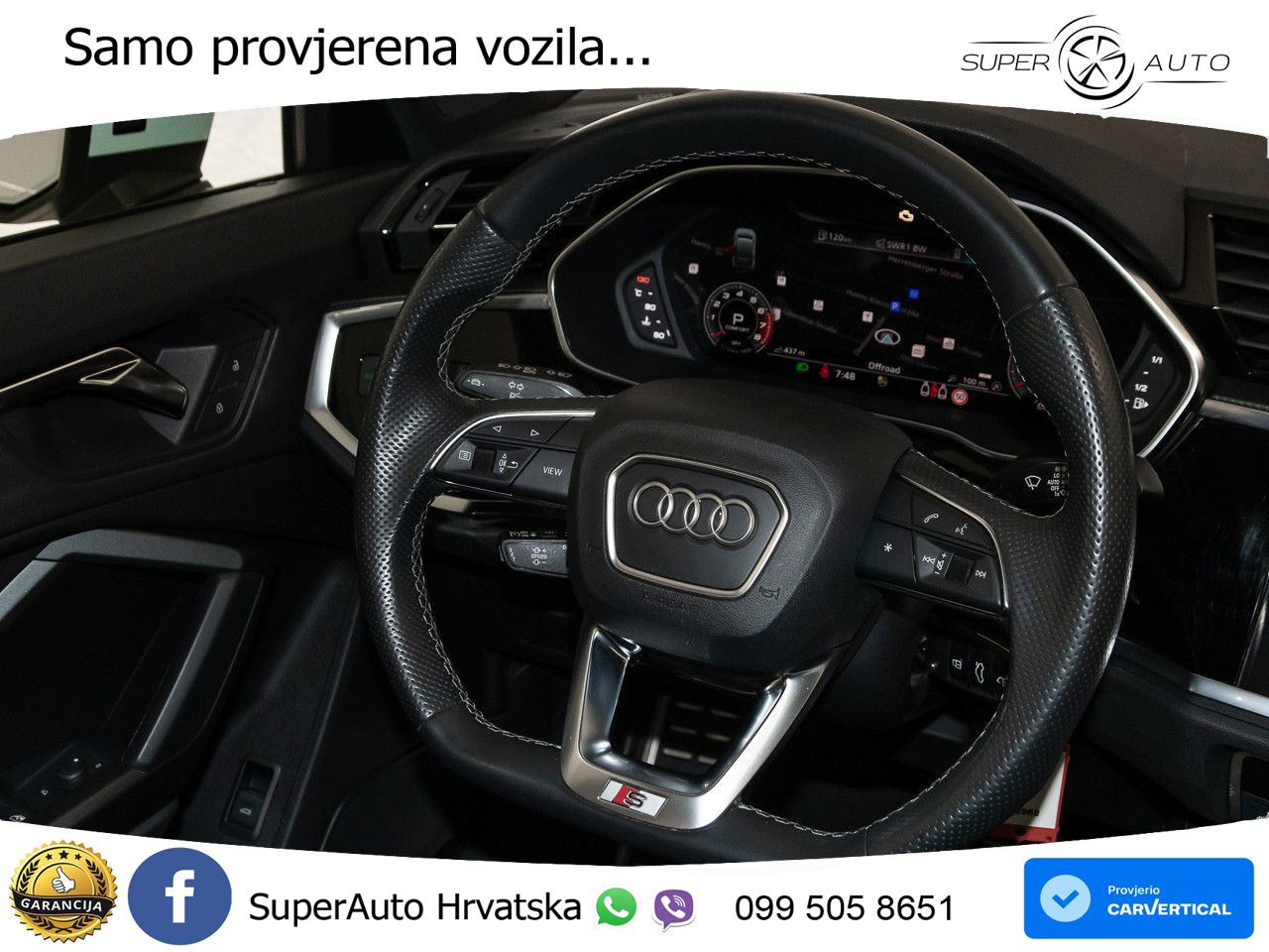 Audi Q3 II Sportback 40 TFSI (190 KS) quattro S tronic S line LED+GR SJED+ACC