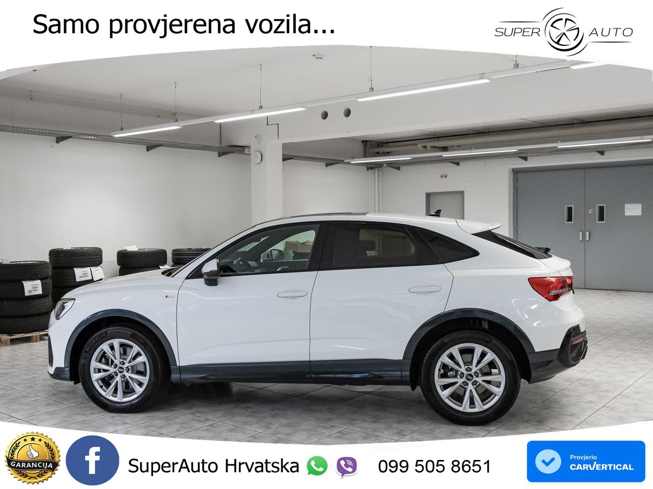Audi Q3 II Sportback 40 TFSI (190 KS) quattro S tronic S line LED+GR SJED+ACC