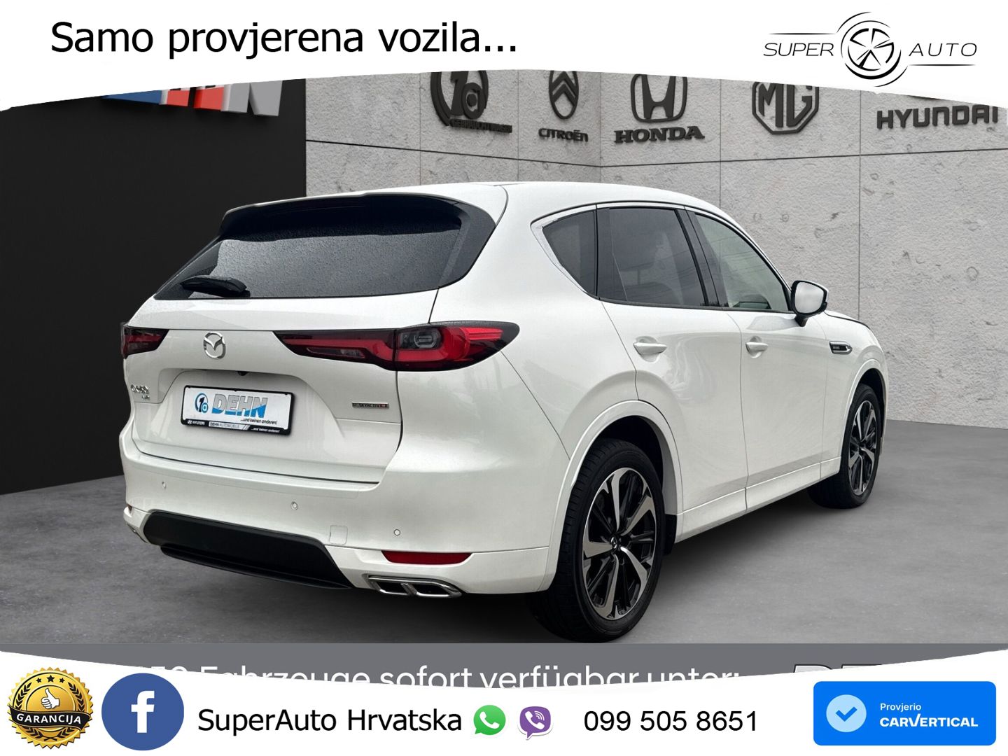 Mazda CX-60 3.3 e-Skyactiv D (254 KS) AWD Automatic LED+GR SJED+ACC