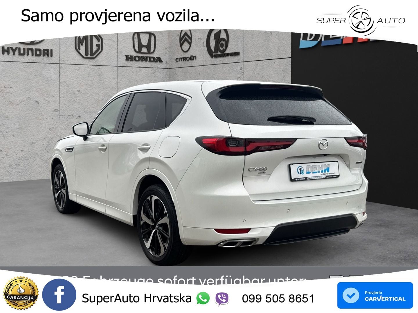 Mazda CX-60 3.3 e-Skyactiv D (254 KS) AWD Automatic LED+GR SJED+ACC
