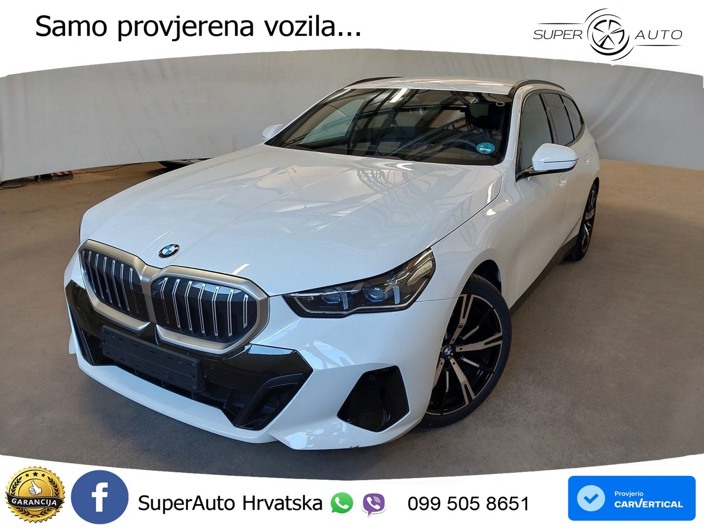 BMW 520i Touring (208 KS) Steptronic M Sport LED+GR SJED+ACC