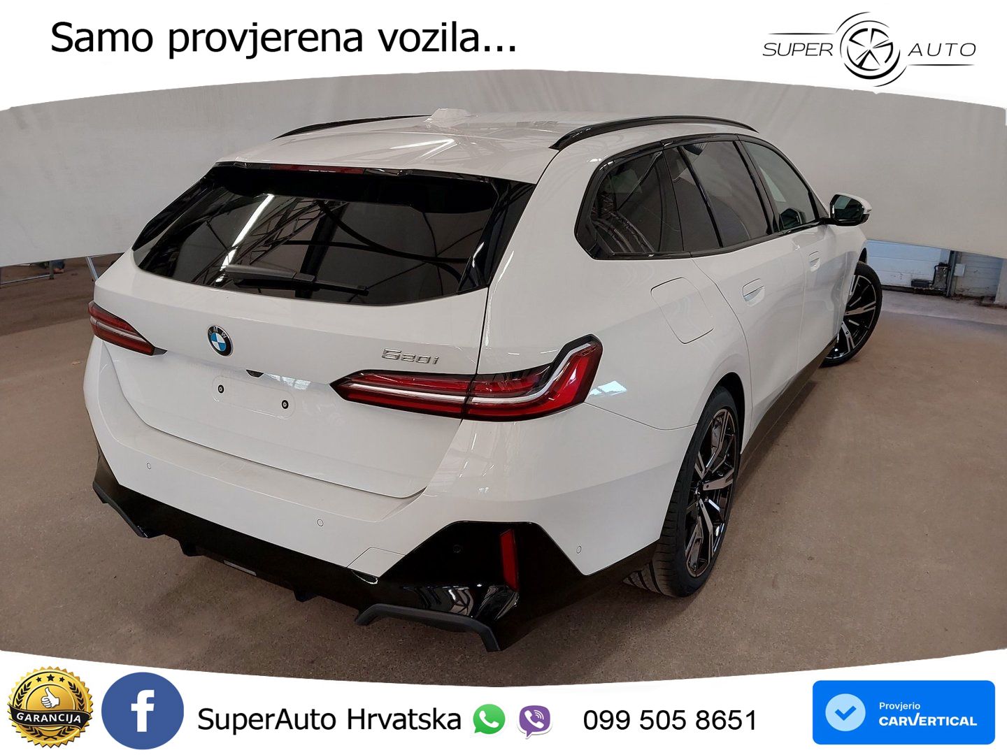 BMW 520i Touring (208 KS) Steptronic M Sport LED+GR SJED+ACC