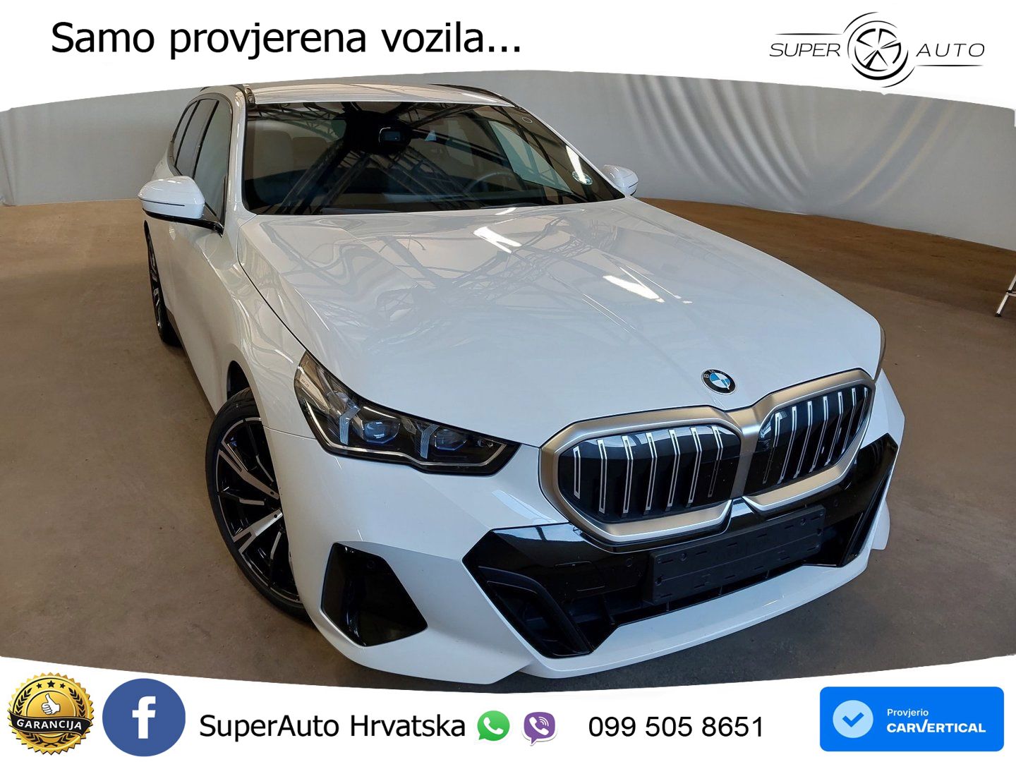 BMW 520i Touring (208 KS) Steptronic M Sport LED+GR SJED+ACC