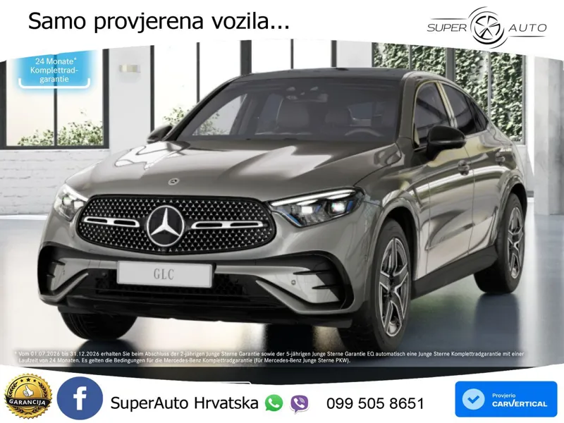 Mercedes GLC Coupe 300d (269 KS) 4MATIC 9G-TRONIC AMG LED+GR SJED+ACC