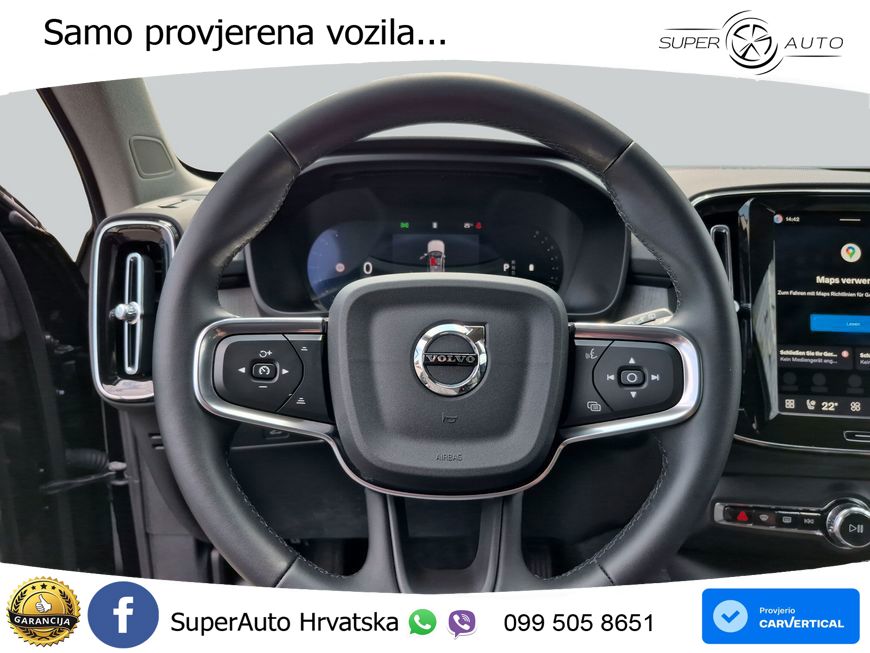 Volvo XC40 2.0 B3 163 KS Automatic LED+GR SJED+ACC