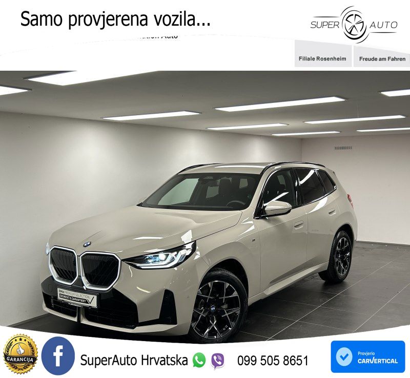 BMW X3 20 xDrive Steptronic M Sport LED+GR SJED+ACC