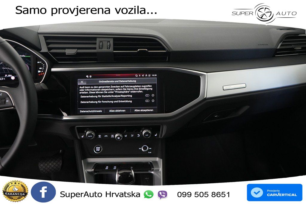 Audi Q3 35 TFSI (150 KS) S tronic advanced LED+GR SJED+ACC