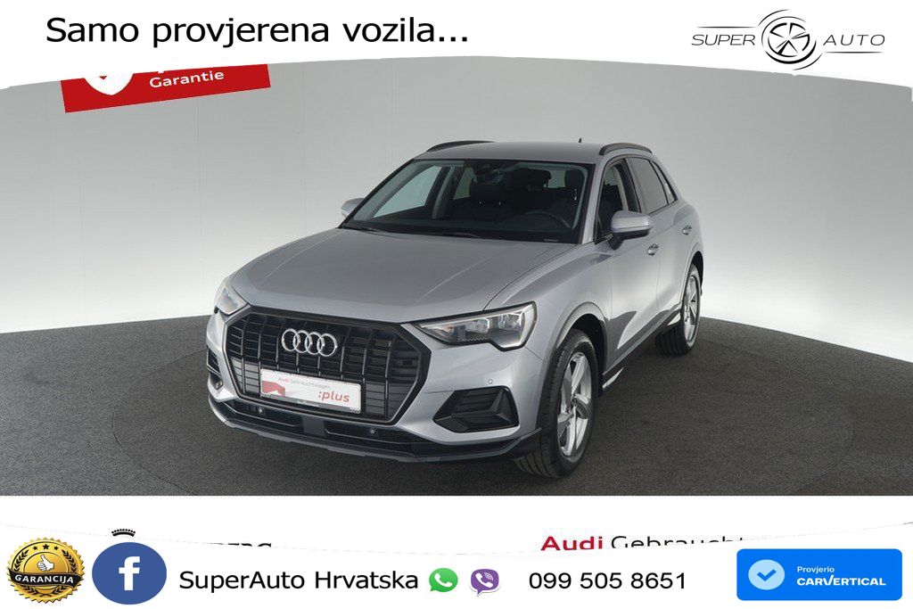 Audi Q3 35 TFSI (150 KS) S tronic advanced LED+GR SJED+ACC