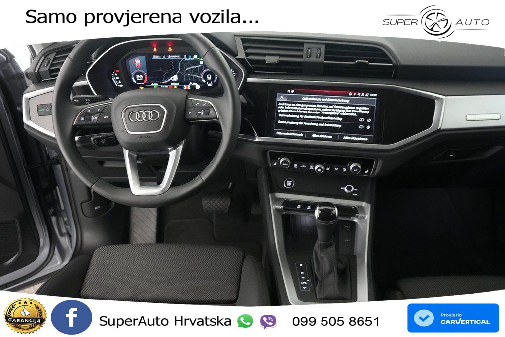 Audi Q3 35 TFSI (150 KS) S tronic advanced LED+GR SJED+ACC