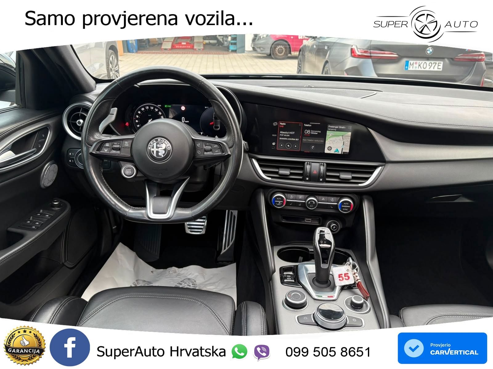 Alfa Romeo Giulia 2.0 Turbo (280 KS) Q4 Automatic LED+GR SJED+ACC