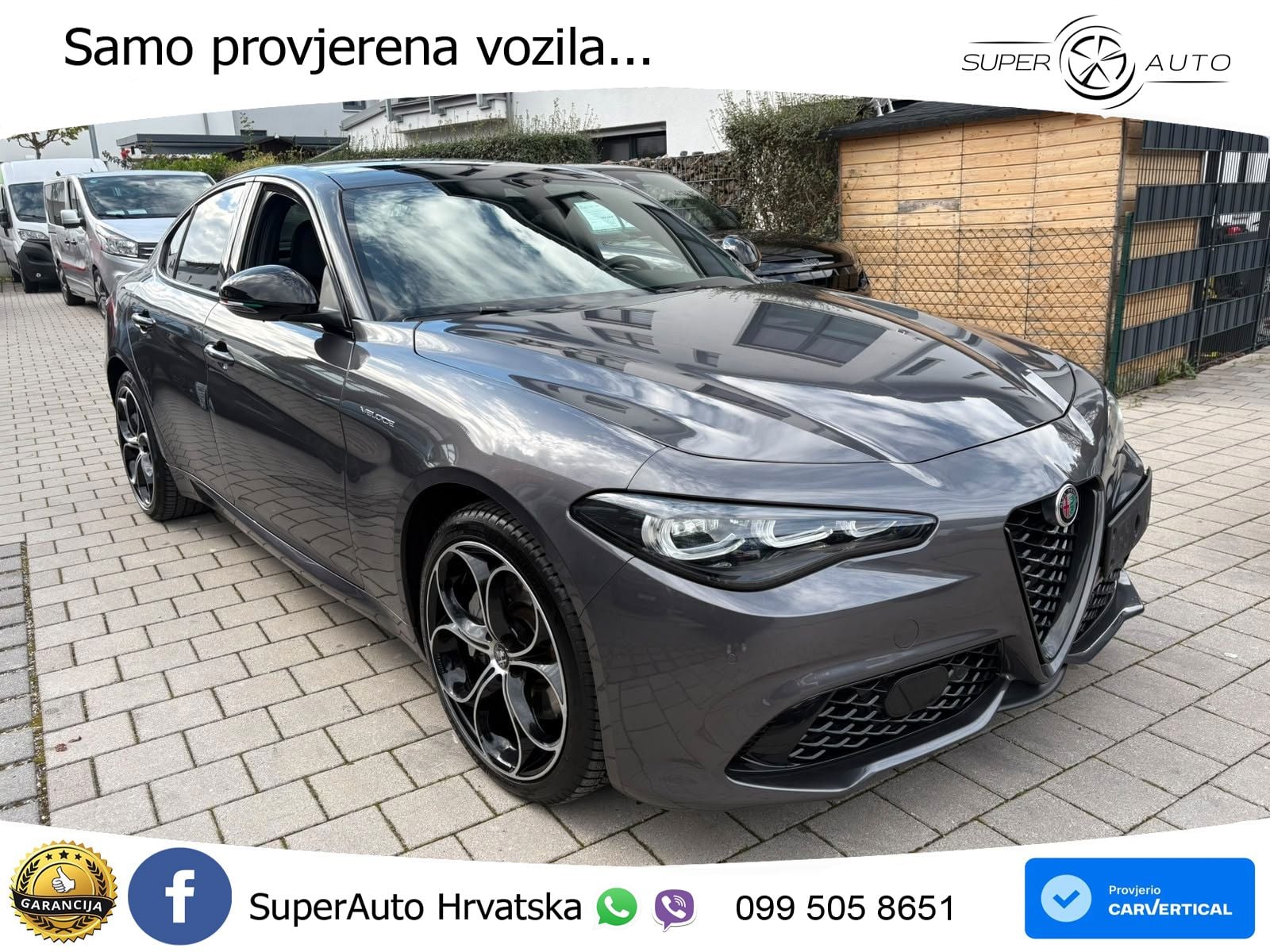Alfa Romeo Giulia 2.0 Turbo (280 KS) Q4 Automatic LED+GR SJED+ACC