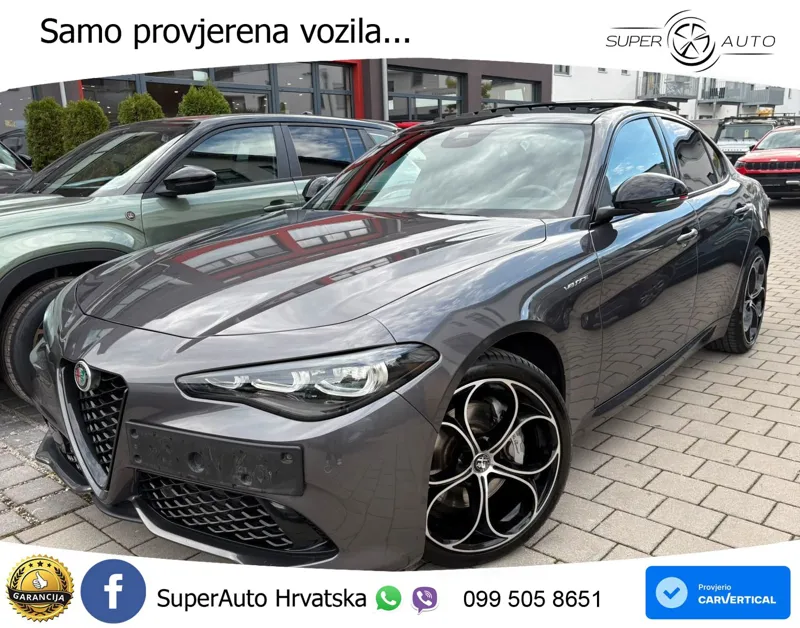 Alfa Romeo Giulia 2.0 Turbo (280 KS) Q4 Automatic LED+GR SJED+ACC