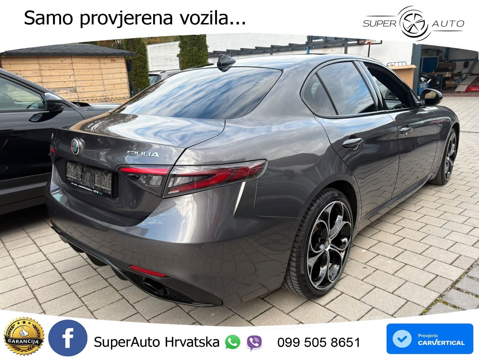 Alfa Romeo Giulia 2.0 Turbo (280 KS) Q4 Automatic LED+GR SJED+ACC